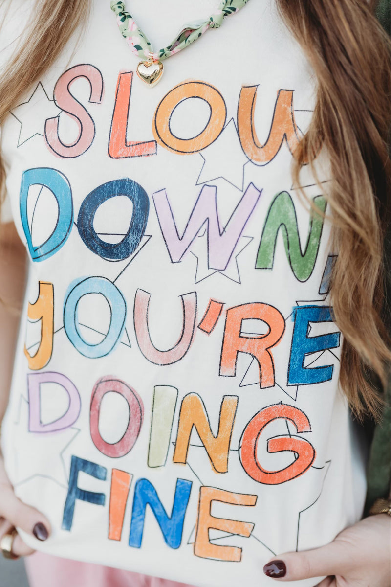 "Vienna" Slow Down Tee