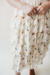 Allison Tiered Floral Midi