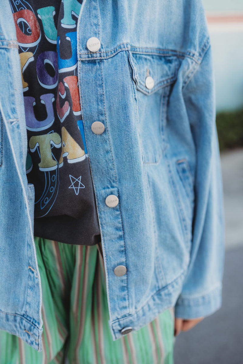 Washed Denim Jacket