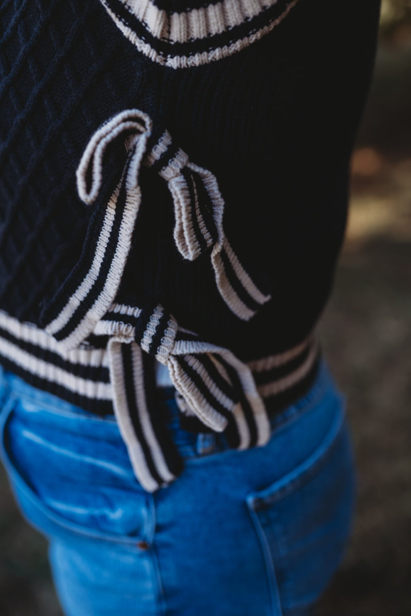 Lewis Contrast Sweater Vest