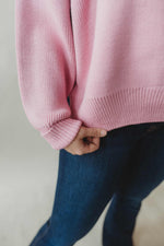 Oversized Classic Sweater - Pink