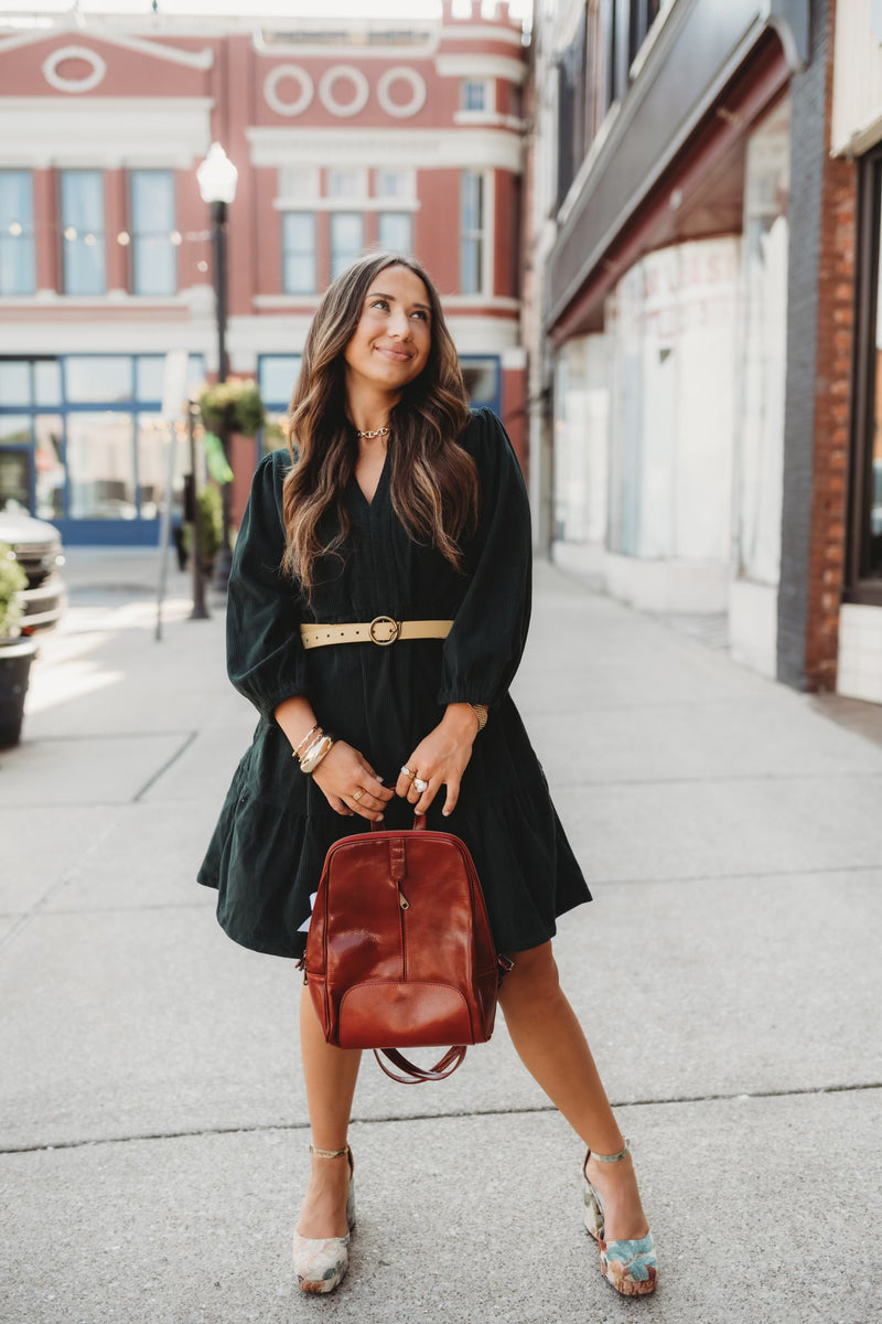Johnny Corduroy Mini Dress