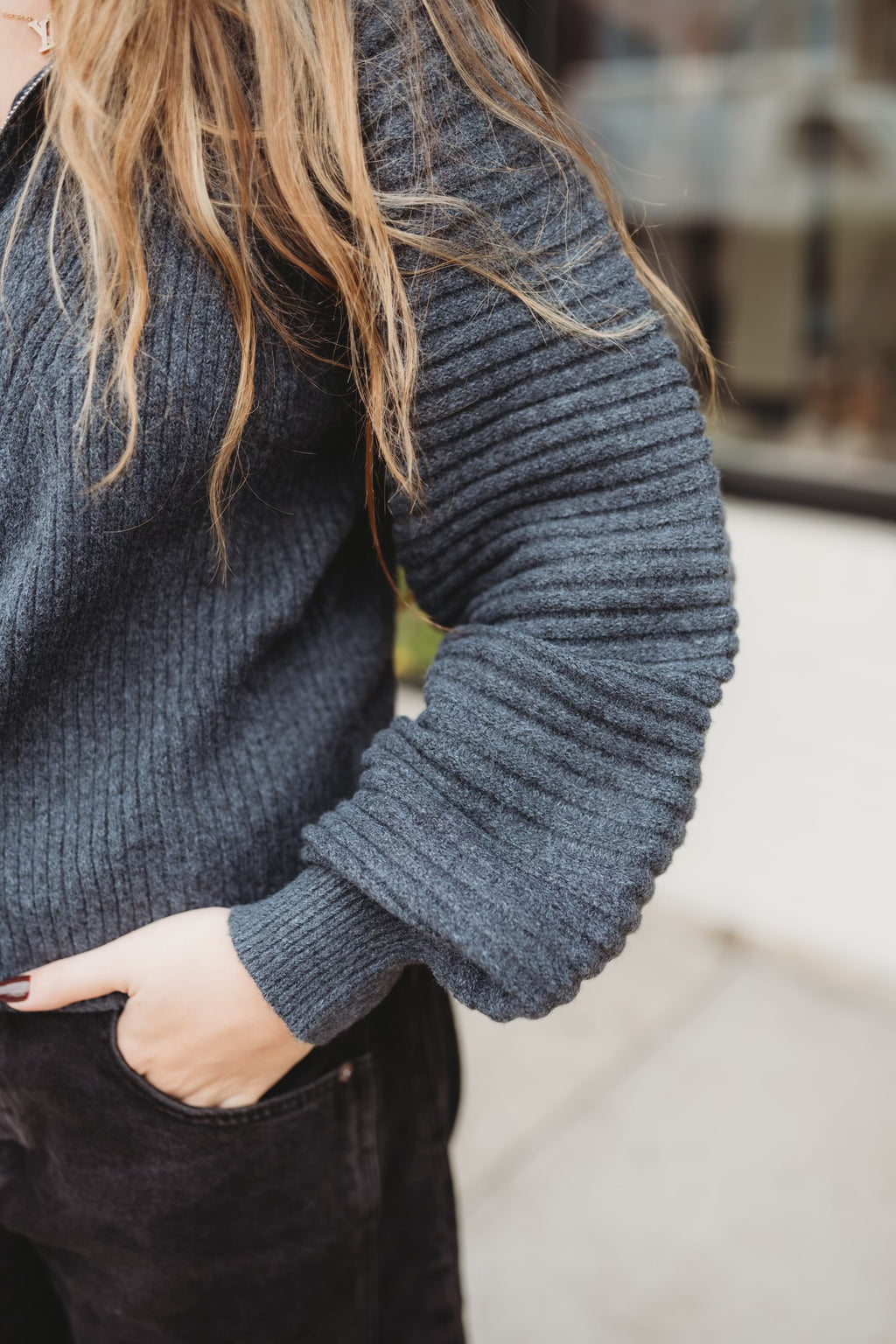 Reagan Ribbed Sweater