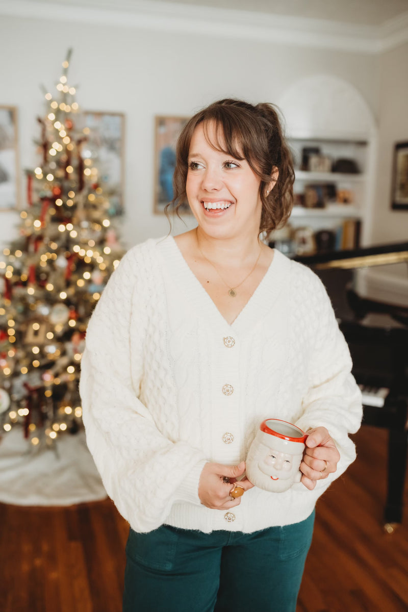 Golden Pearl Cardigan