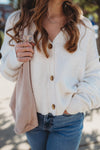 Simple Knit Cardigan- Cream