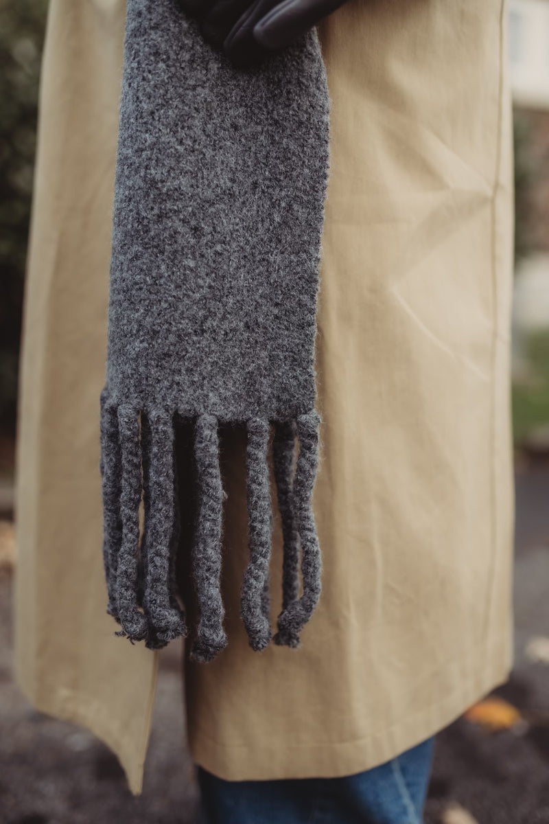 C.C Heathered Woven Scarf