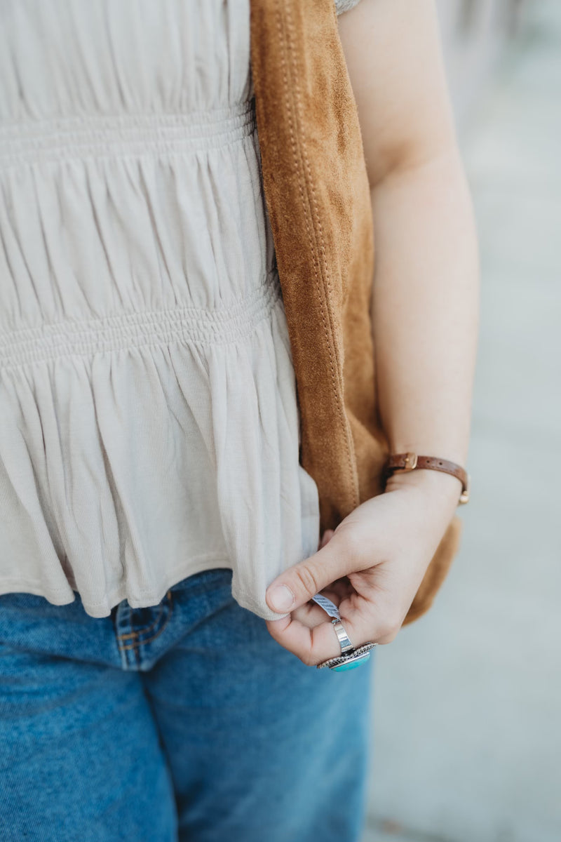 Sarah Smocked Top