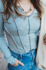 Chic Lace Long Sleeve Top