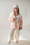 Oversized Cozy Pink Cardi