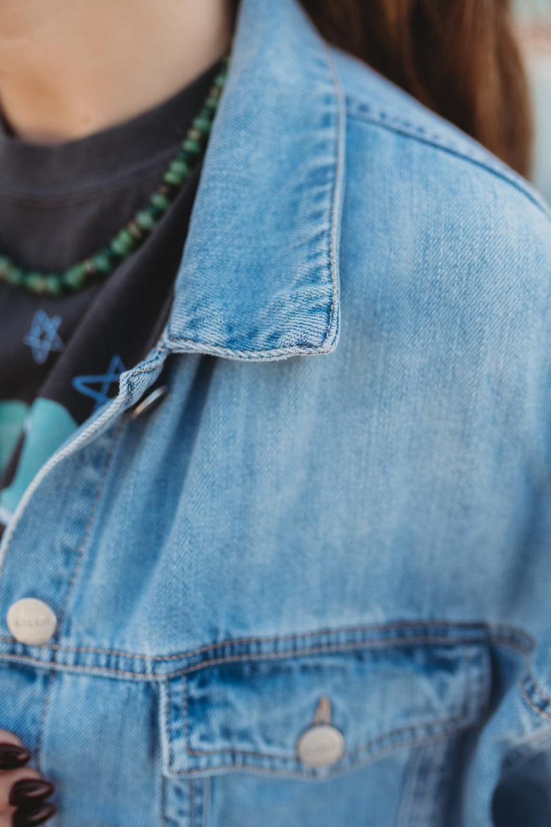 Washed Denim Jacket