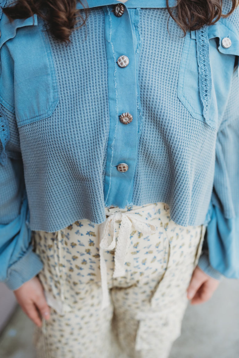 Blue Contrast Jacket