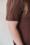Drop Shoulder Tee and Shorts Set