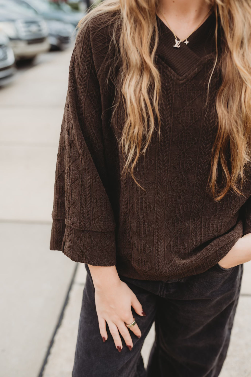 Mousse Textured Top
