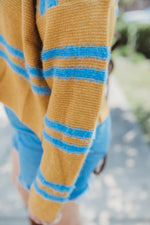 Mustard Striped Sweater