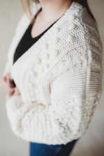 Pom Pom Cableknit Sweater