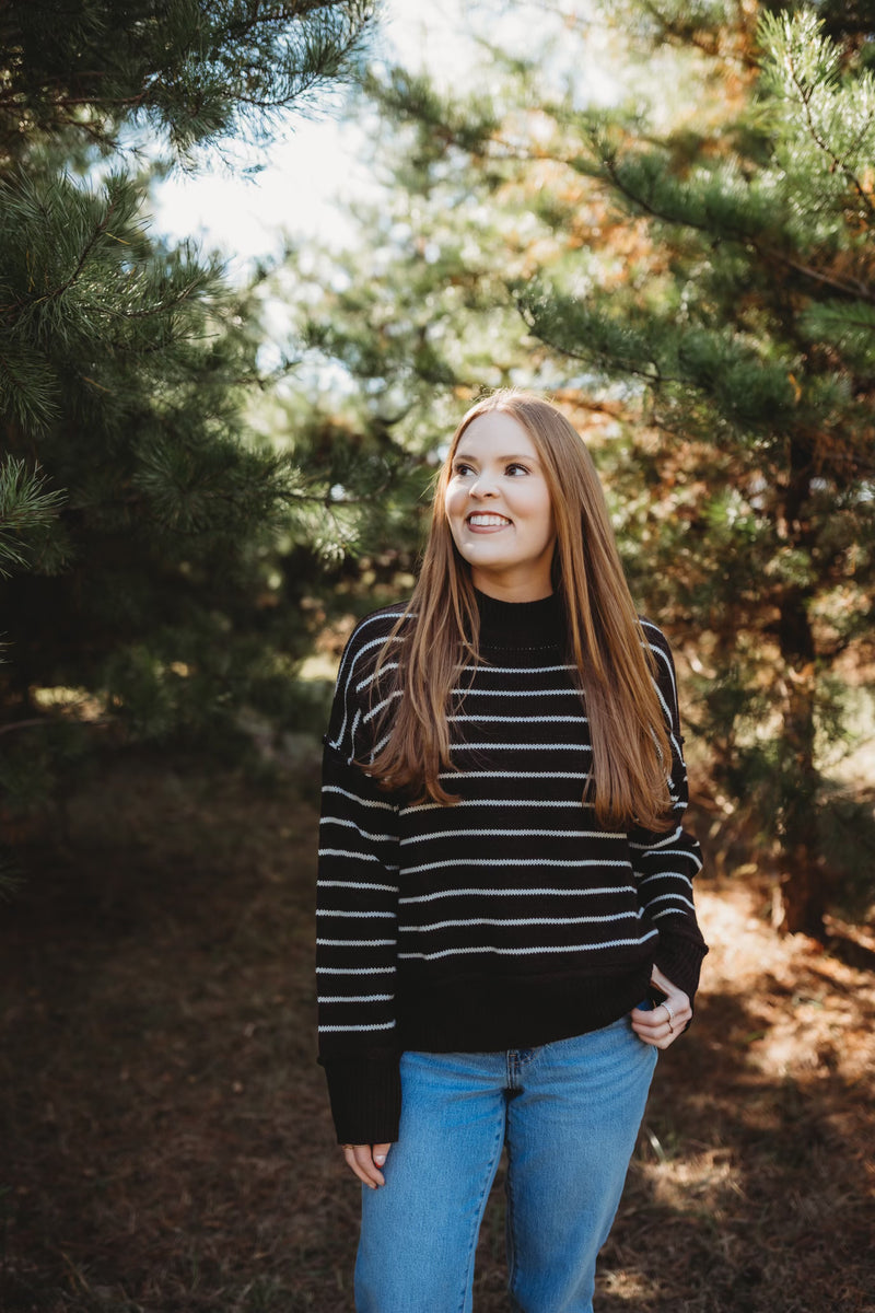 Madeline Mock Neck Sweater