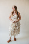 Allison Tiered Floral Midi