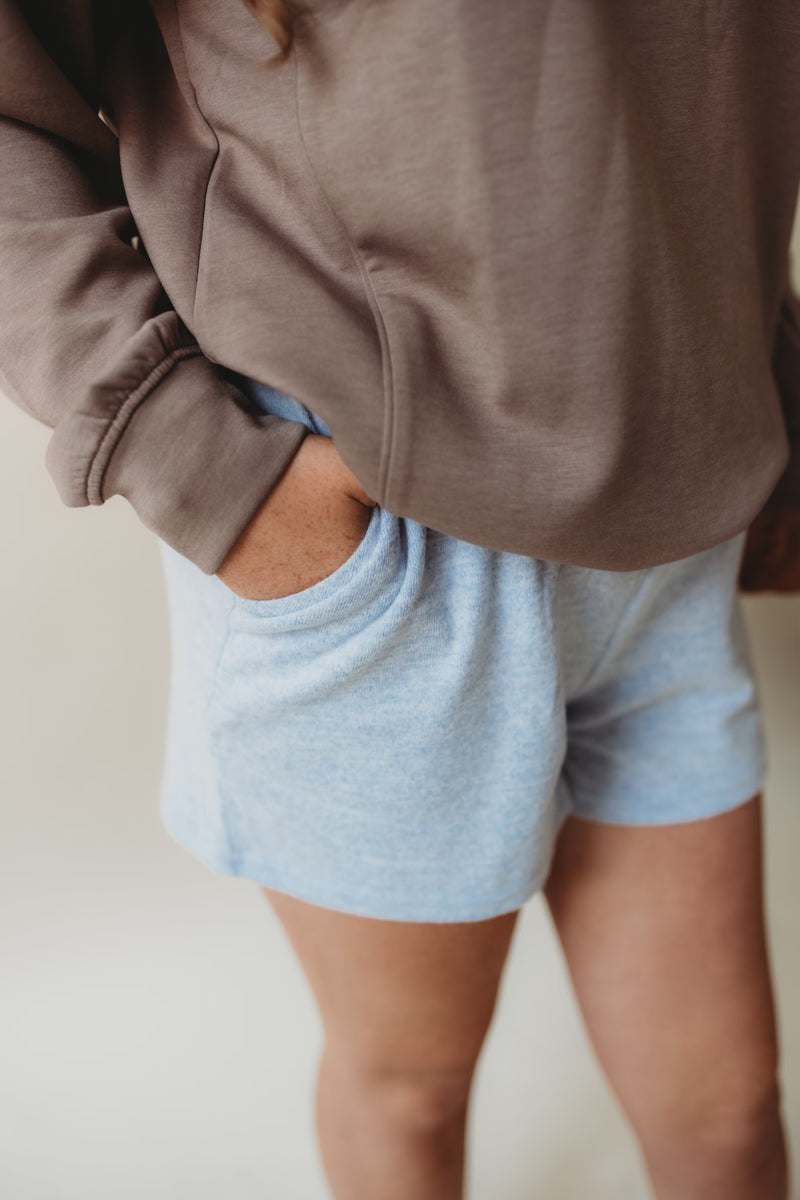 Everyday Relaxed Shorts- Grey