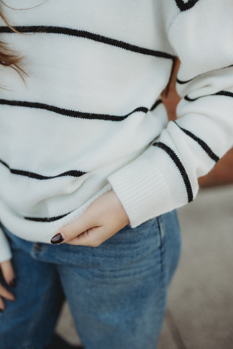 Maddy Striped Sweater