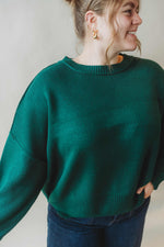 Oversized Classic Sweater - Green