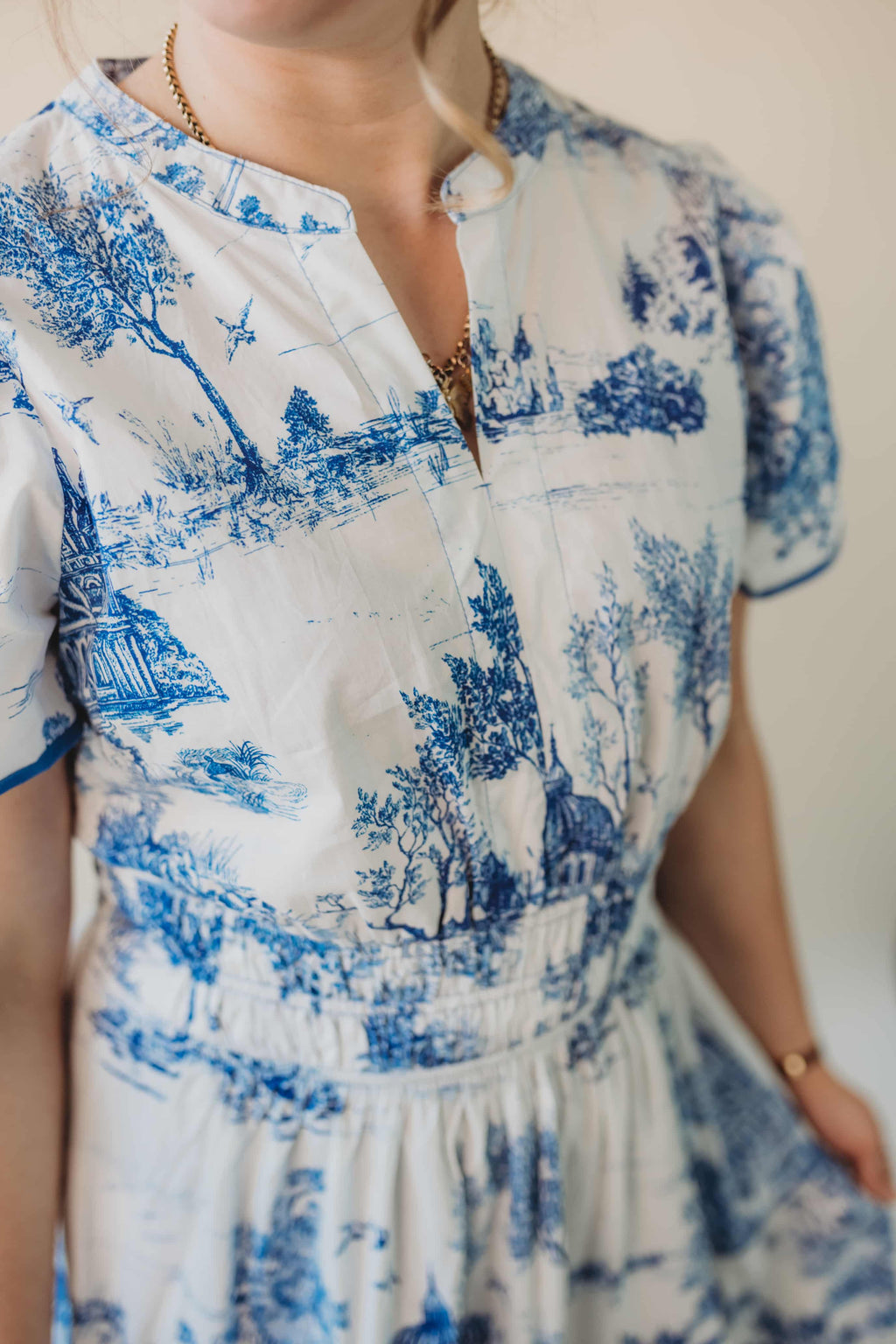 Landscape Tiered Maxi Dress