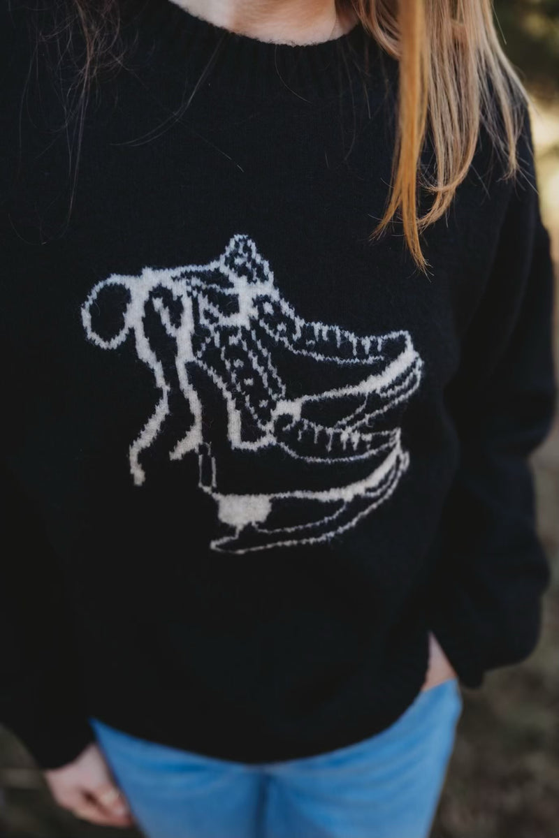 Ice Skate Sweater
