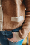 Latte Button Front Cardigan