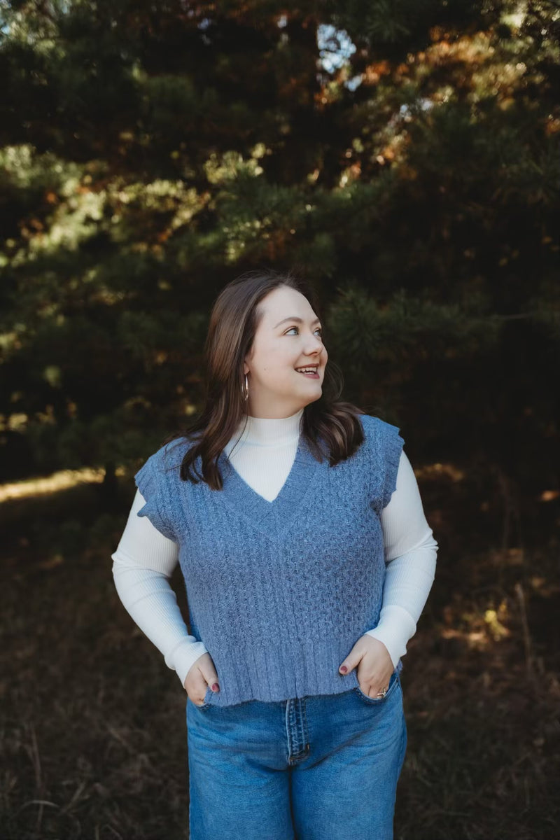 Heather Knit Vest