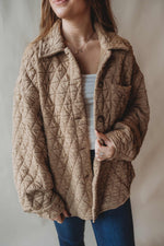 Cocoa Fleece Shacket