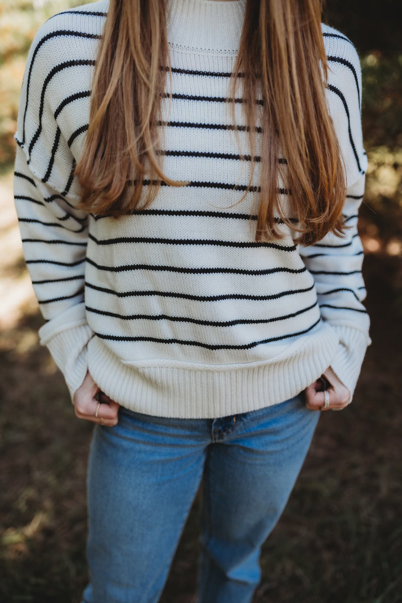 Madeline Mock Neck Sweater