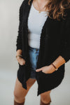 Glory Popcorn Sweater- Black