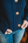 Indigo Knit Cardigan