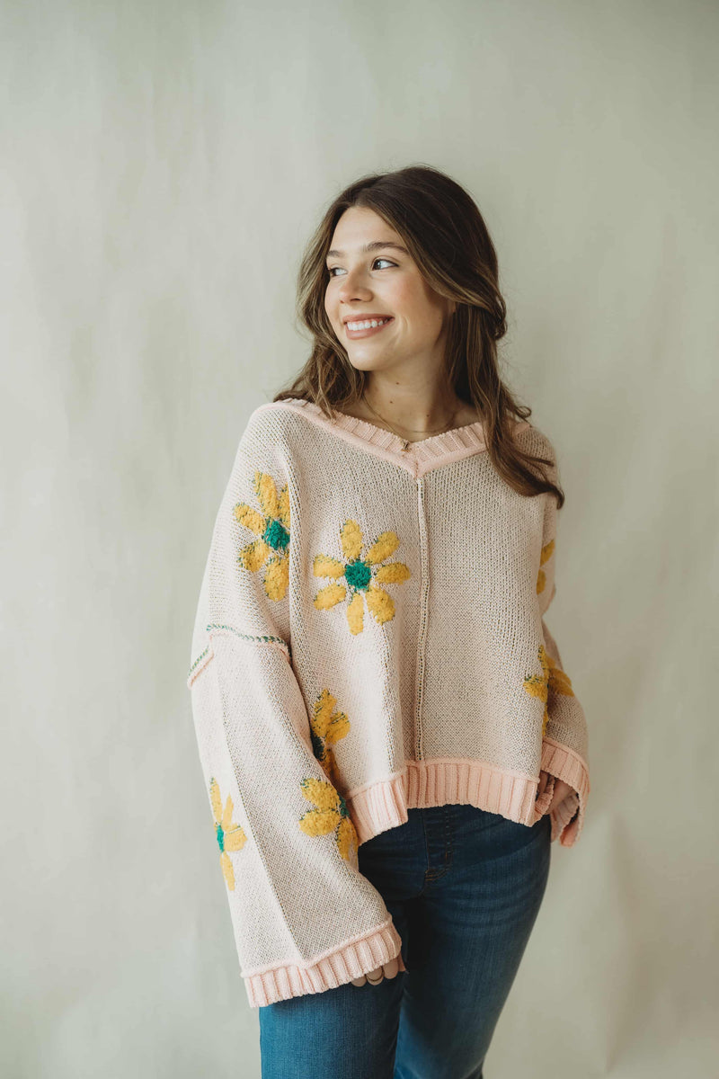 Shelby Floral Pullover