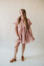 Daisy Mauve Mini Dress
