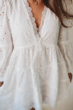 Lace Detail Babydoll Dress