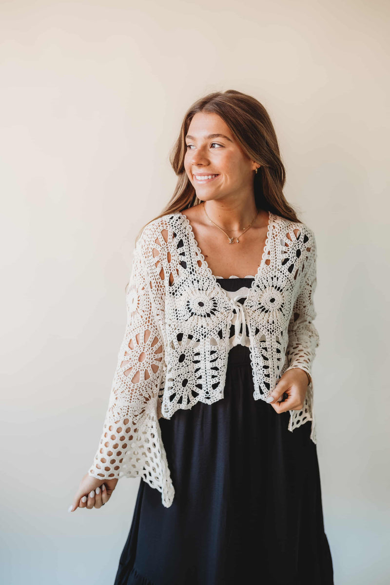 Le Lis Delilah Crochet Top