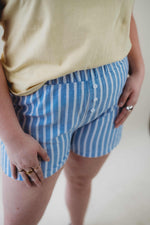 Maddie Striped Boxer Shorts