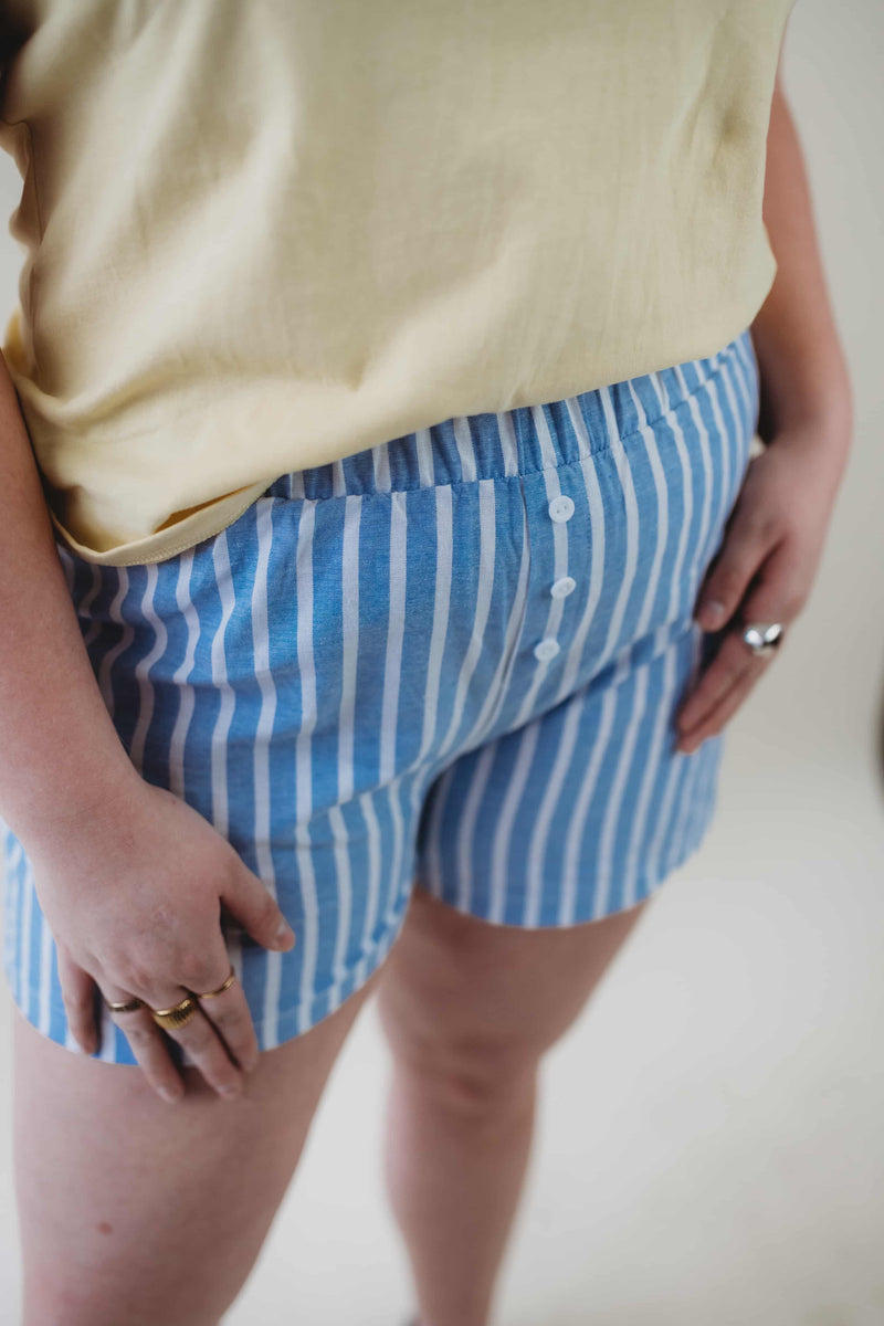 Maddie Striped Boxer Shorts