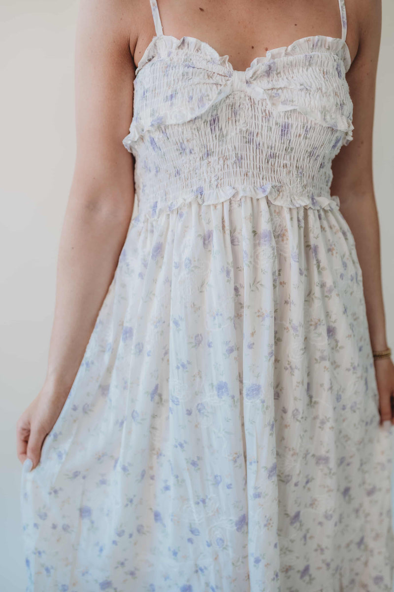 Morgan Floral Sweetheart Dress