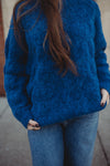 Every Cable Knit Sweater - Denim