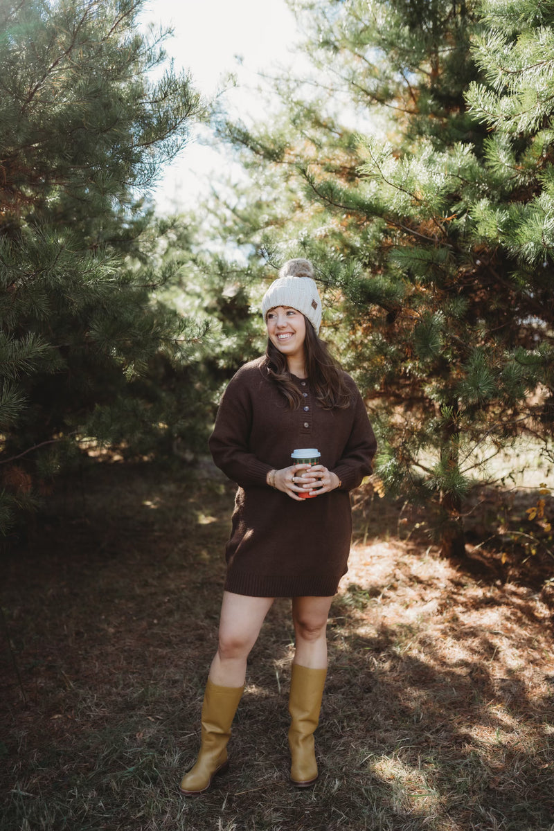 Chloe Mini Sweater Dress