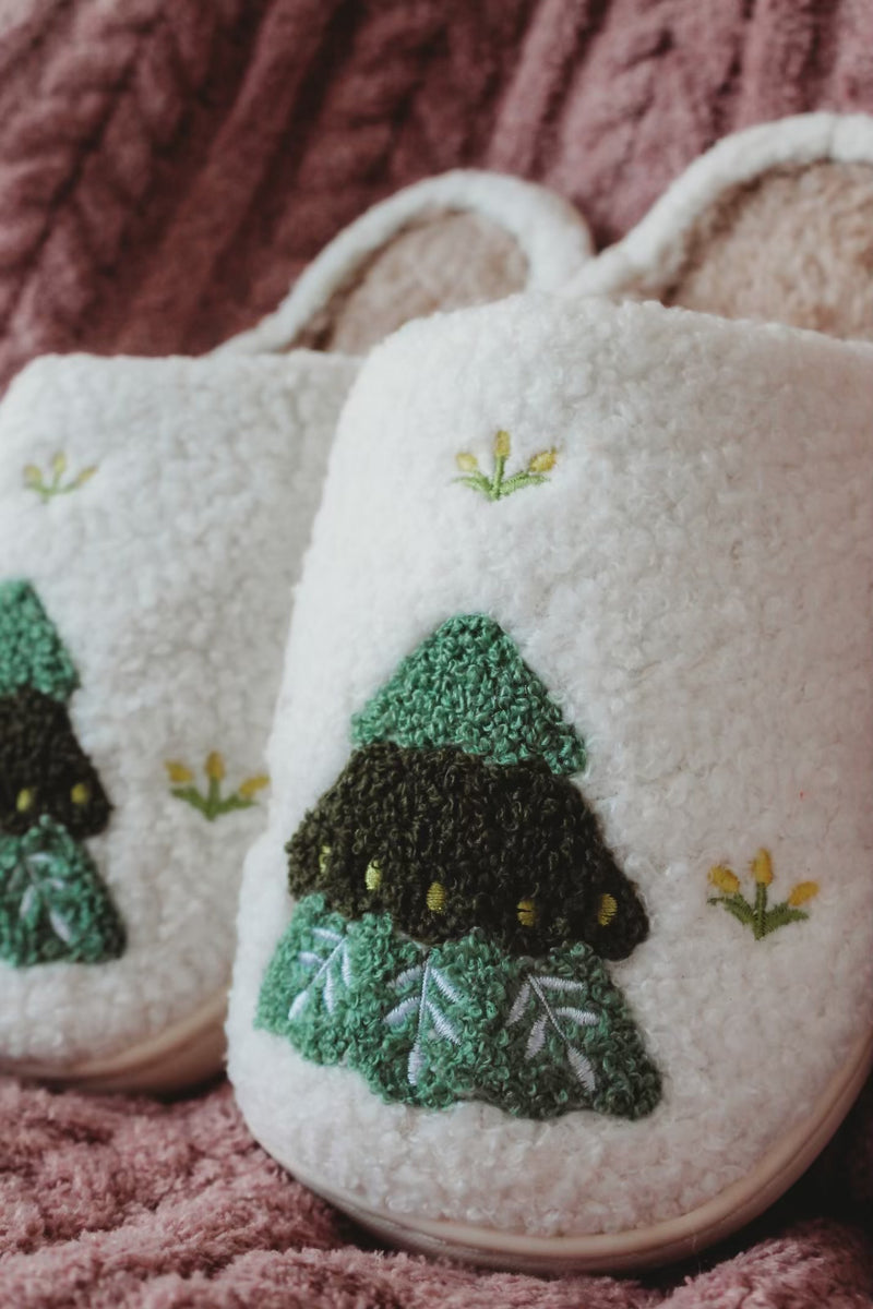 PB Christmas Tree Slippers