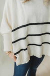 Serena Striped Turtleneck Sweater