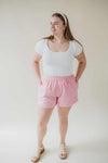 Max Striped Shorts - Pink
