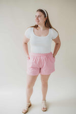 Max Striped Shorts - Pink