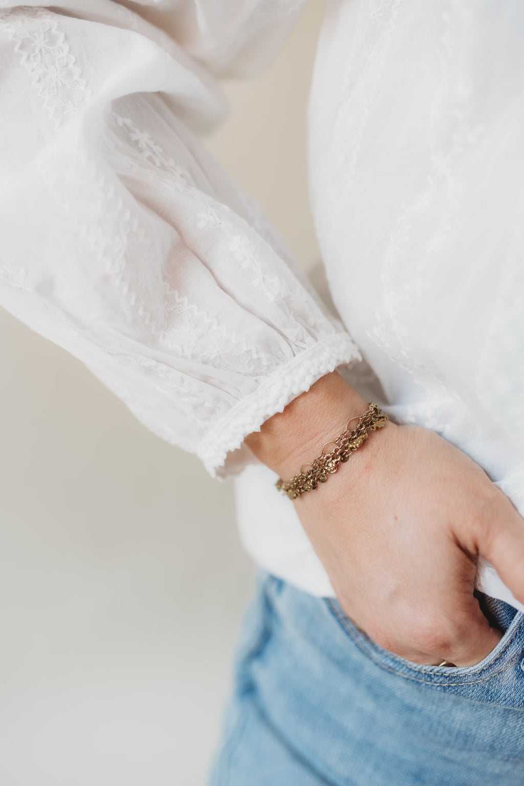 Cotton Peasant Top