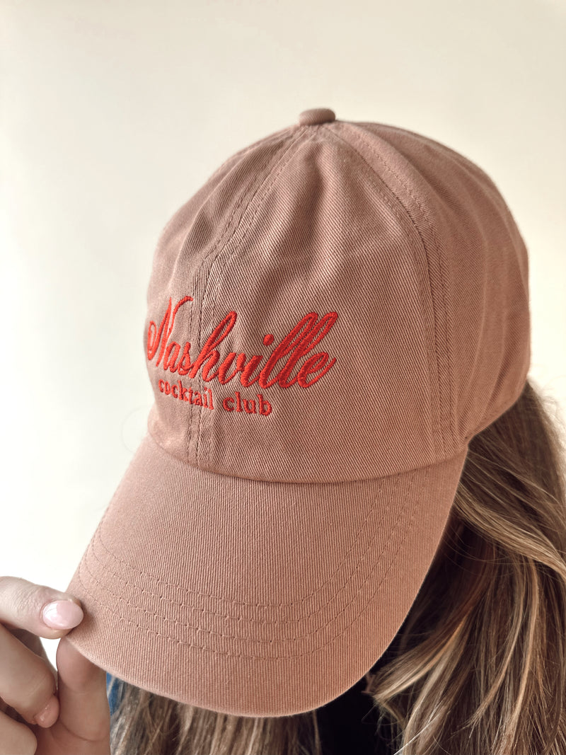 “Nashville Cocktail Club” Cap