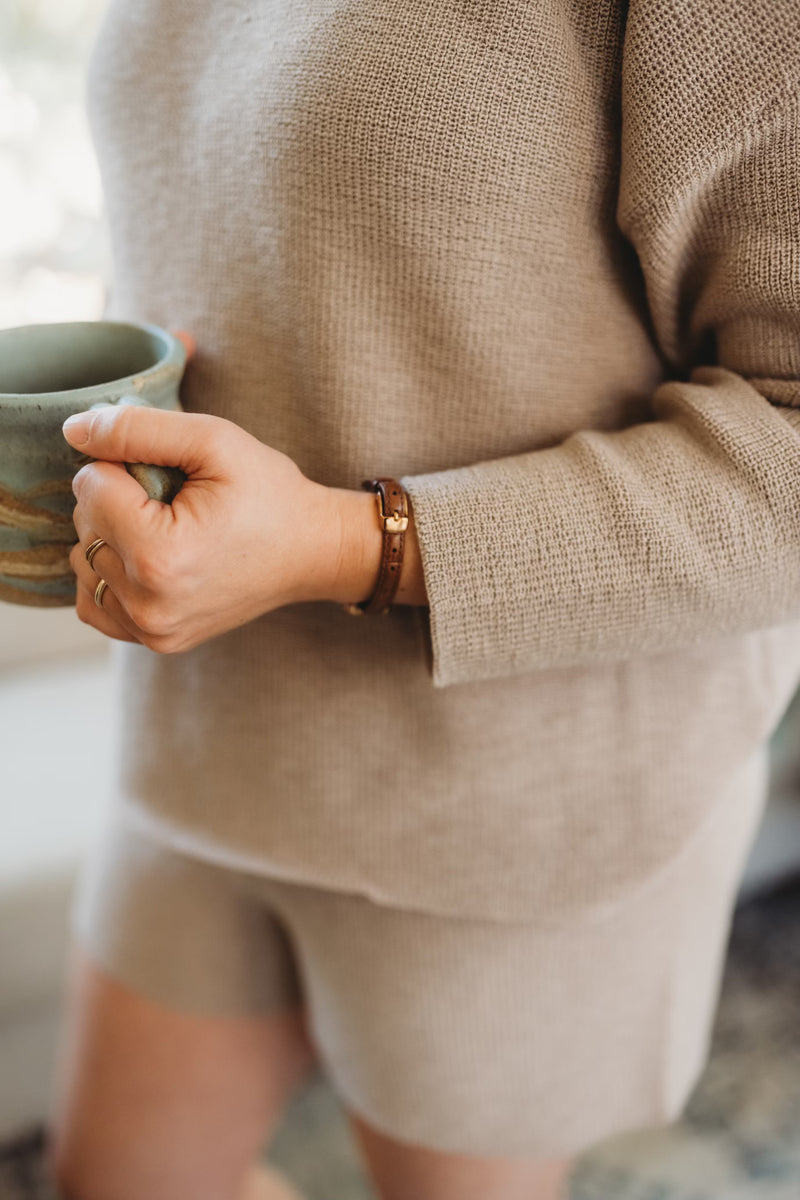 Homebody Sweater Set - Mocha