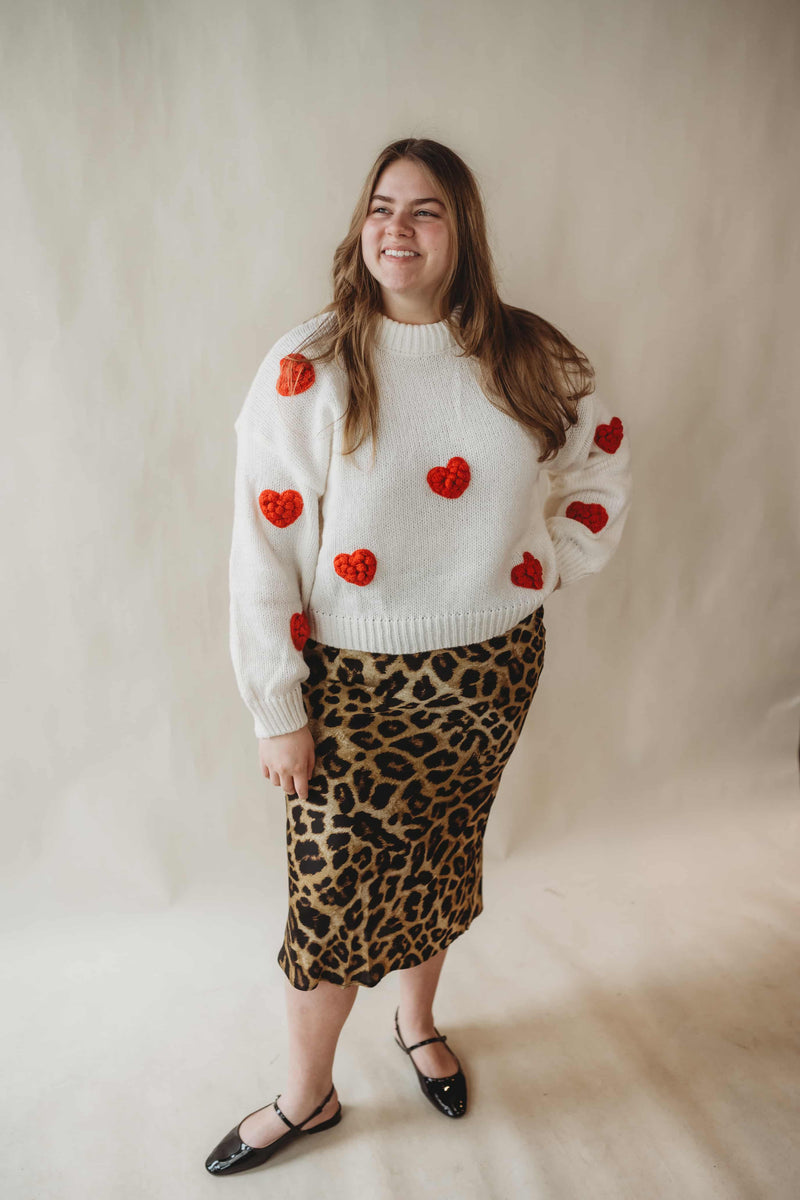 Heart Throb Sweater Top