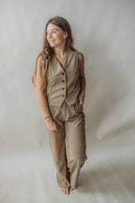 Tessa Taupe Pant Set